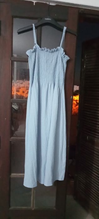 Vestido azul claro