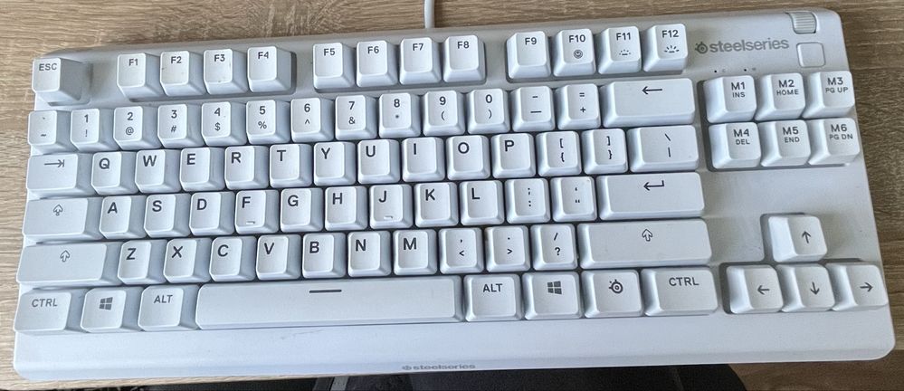 Klawiatura Steelseries Apex 3 TKL white