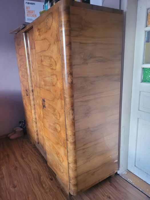 Meble art deco, szafa,kredens ,nakastlik