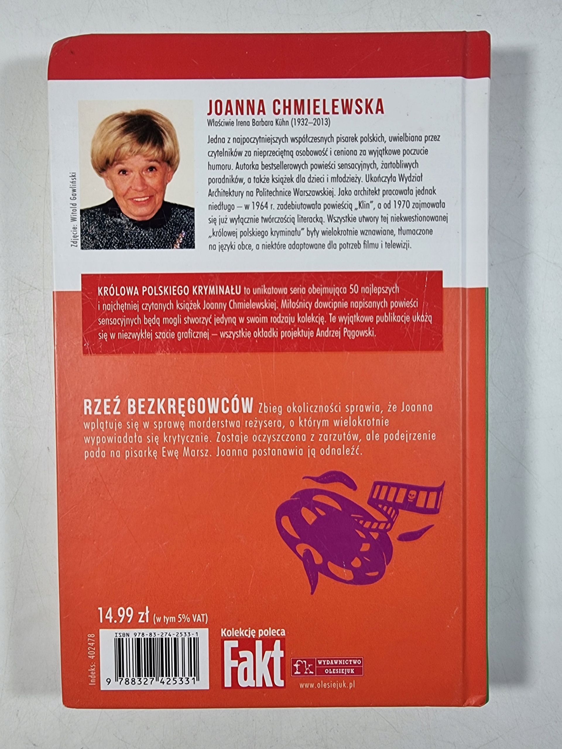 Rzeź Bezkręgowców / Joanna Chmielewska