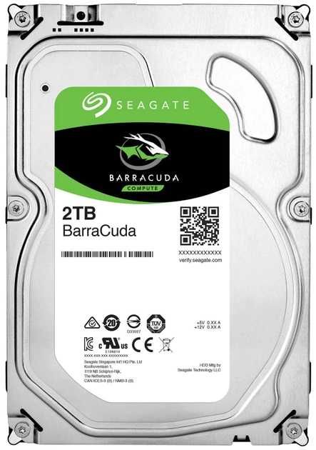 Жорсткий диск 2Tb, дуже гарний стан Seagate BarraCuda 7200 256mb HDD