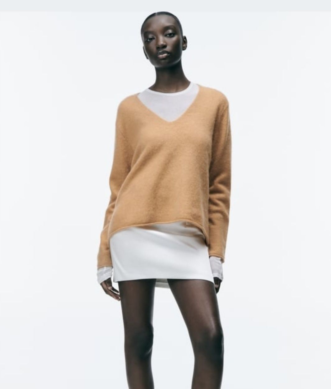 Zara kaszmirowy sweter S