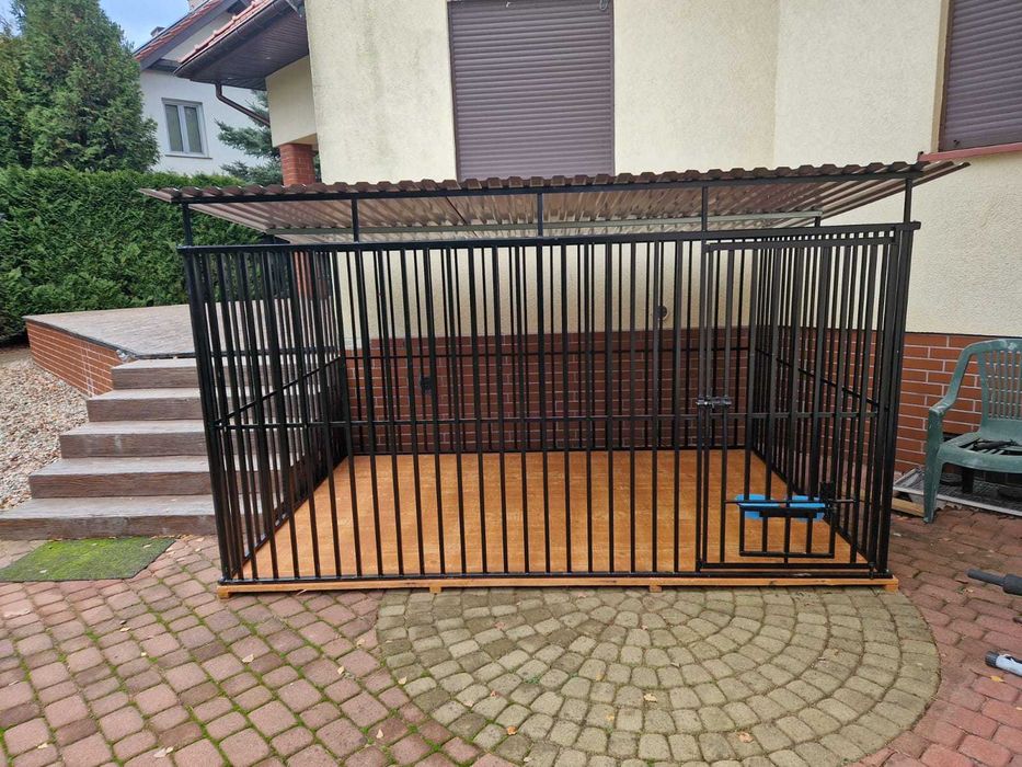 KOJEC dla psa CZARNY SPAWANY MOCNY! Kojce Zagroda Klatka cała POLSKA