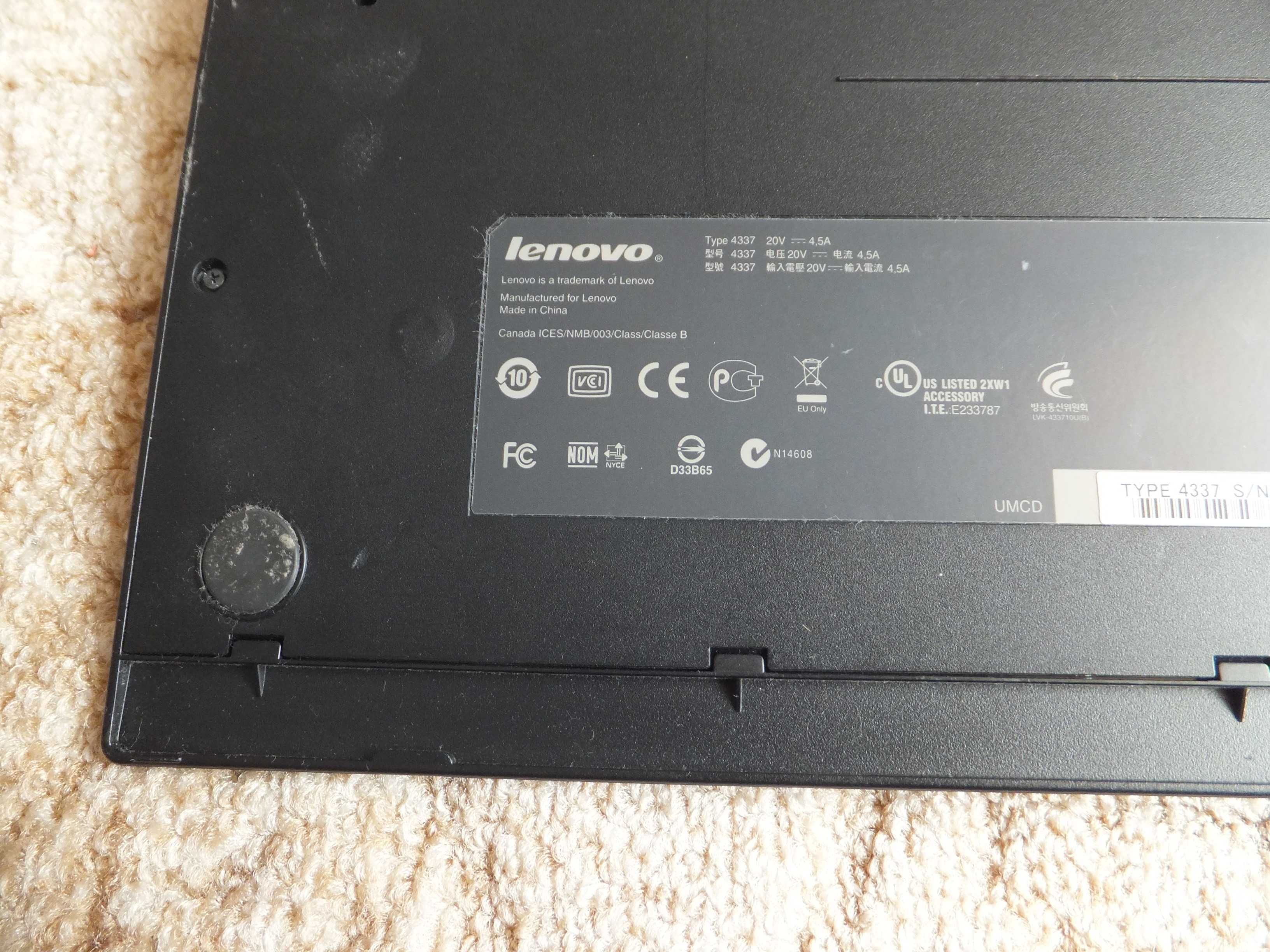 Stacja dokująca Lenovo ThinkPad typ 4337