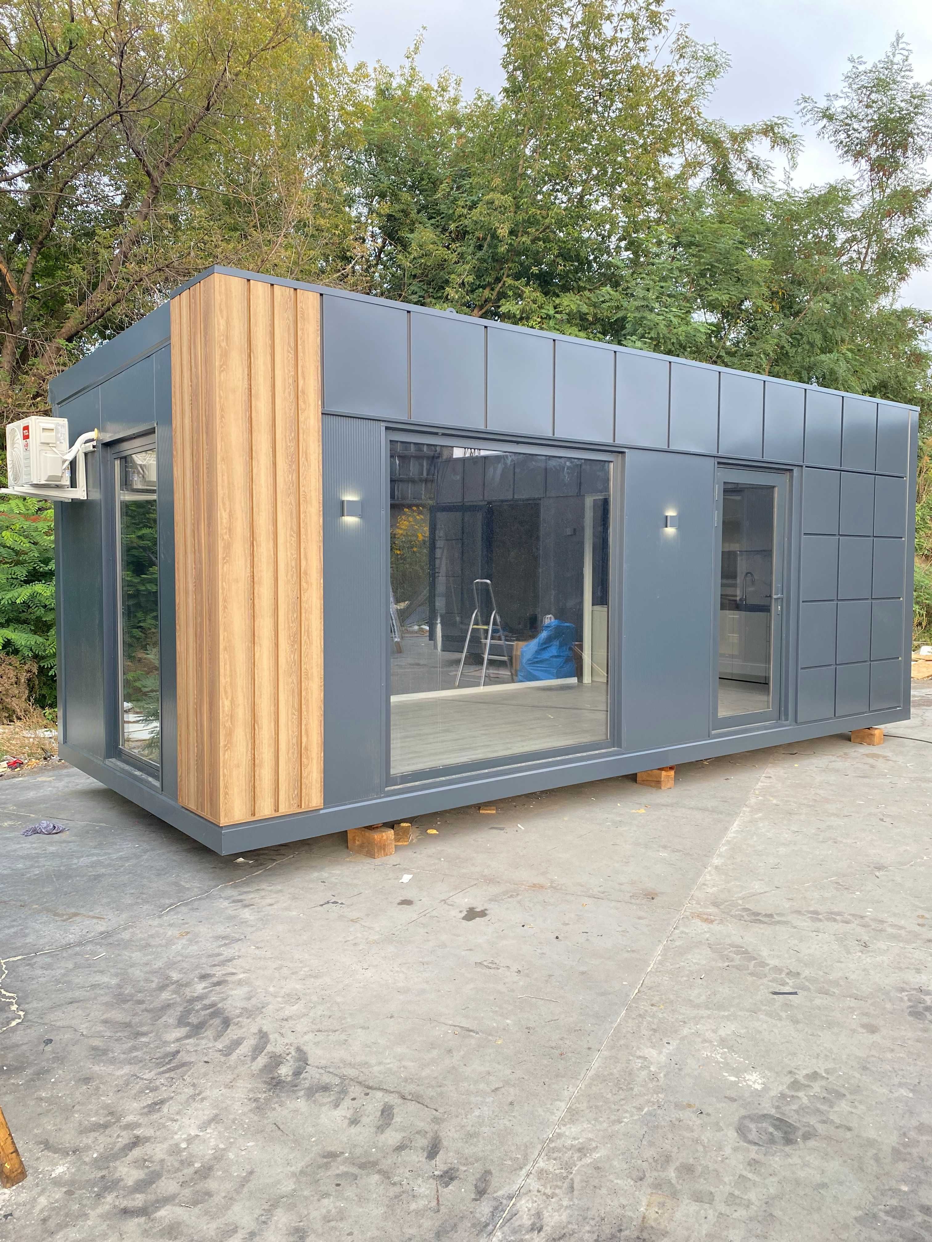 Kontener Handlowy Mieszkalny Biurowy Usługowy Pawilon 6x3 7x3 8x3