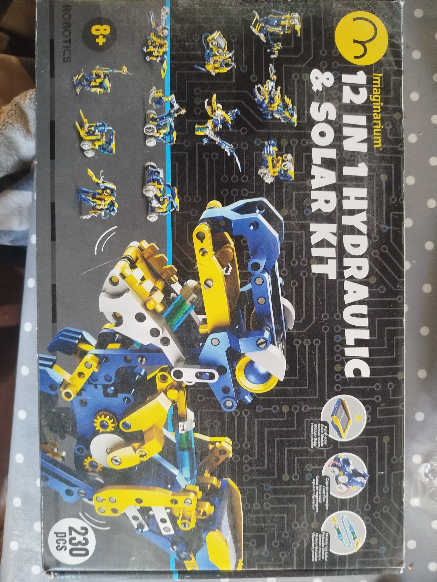 Kit de Construção Hidráulica e Solar 12 em 1 da Imaginarium
