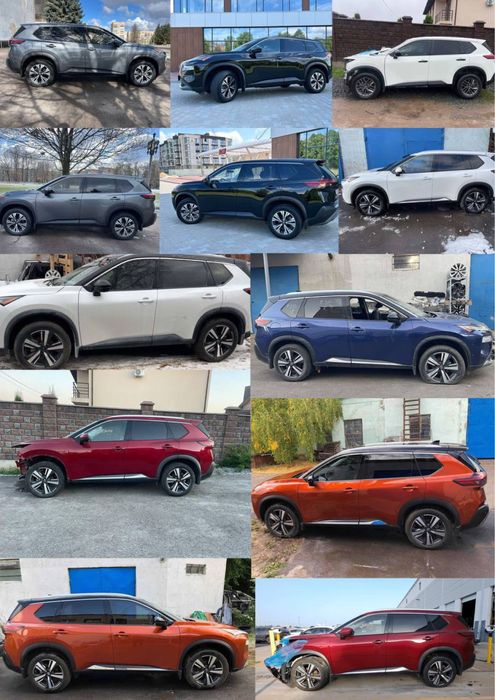 Nissan Rogue, нісан рог T33, 2020-2025 Двері Передні, Задні