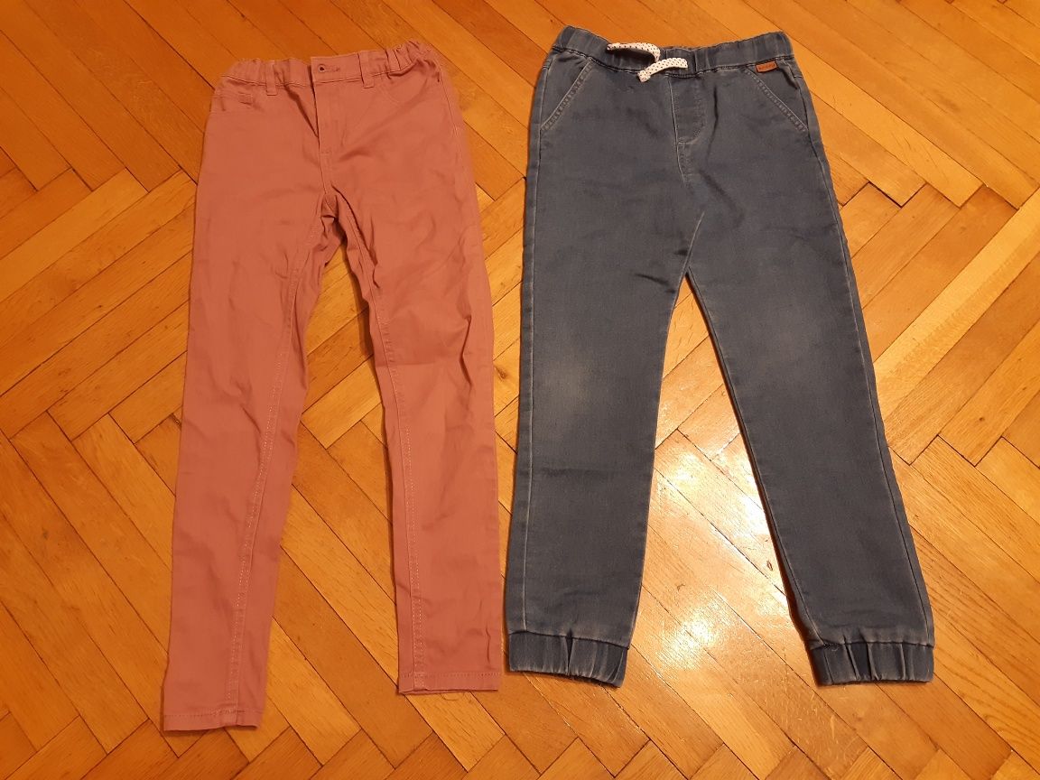 Spodnie jeans dla dziewczynki 134