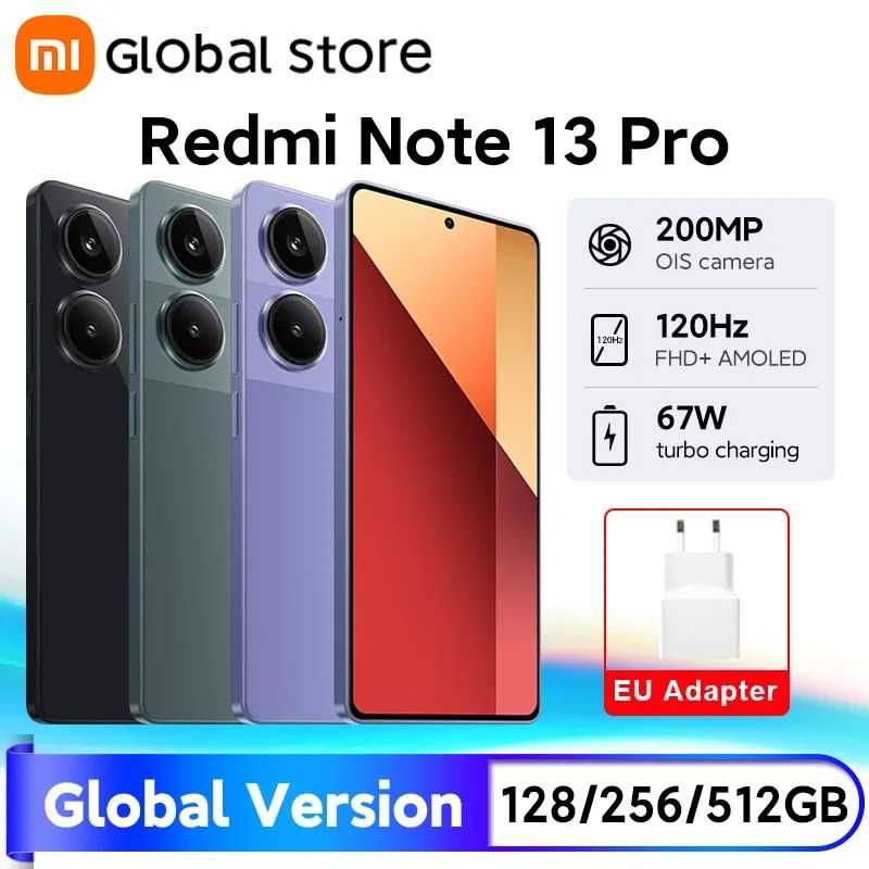 Xiaomi Redmi note 13 pro 4g smartphone mtk helio G99-Ultra 6.67"