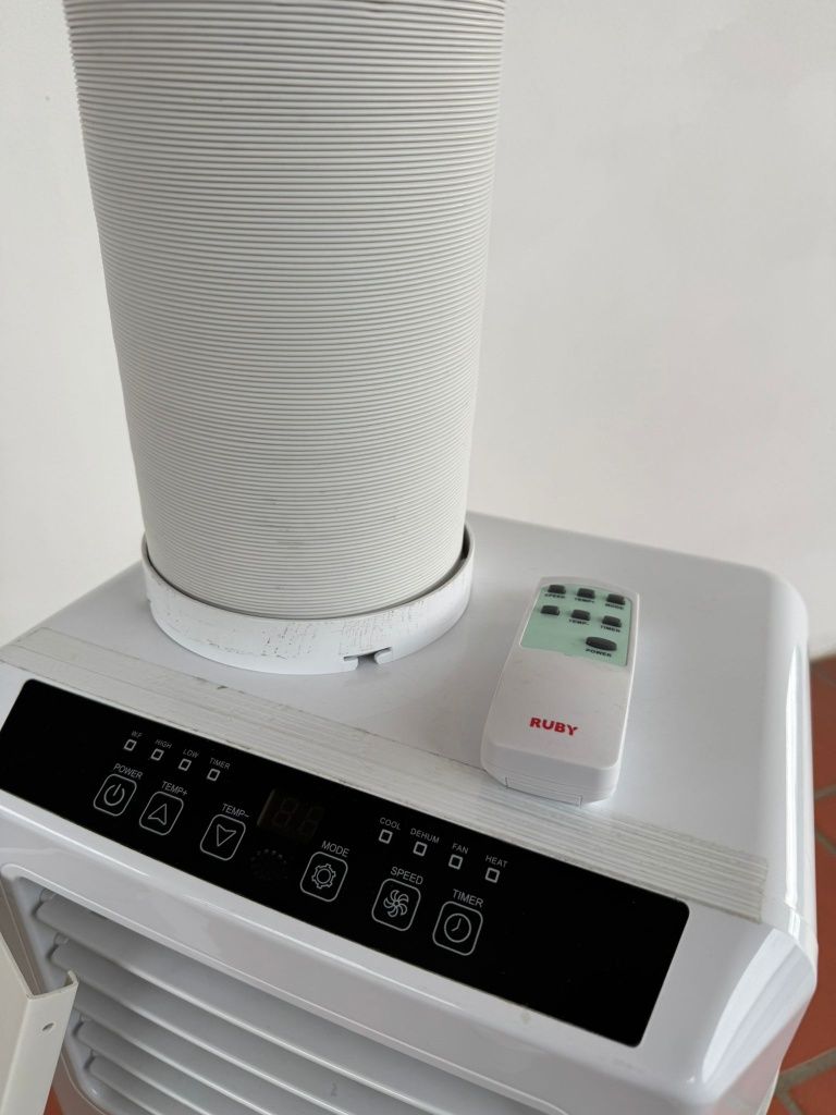 Ar condicionado Ruby quente e frio