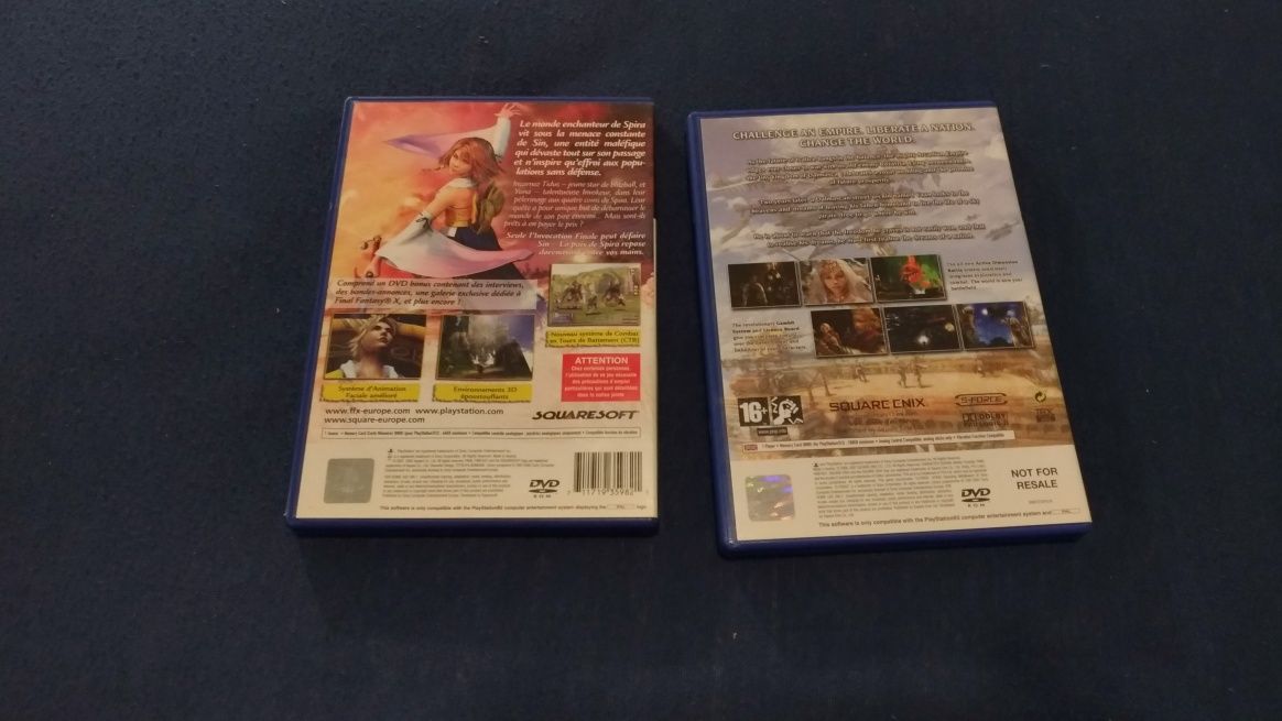 Final fantasy X e XII