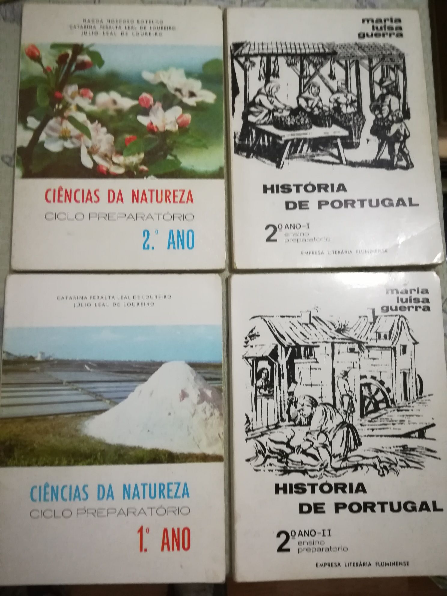 17 livros escolares dos anos 70 e 80