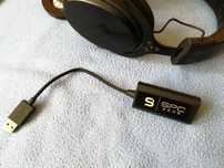 Karta dźwiękowa SPC Gear VIRO adapter USB kabel słuchawki

https://spc
