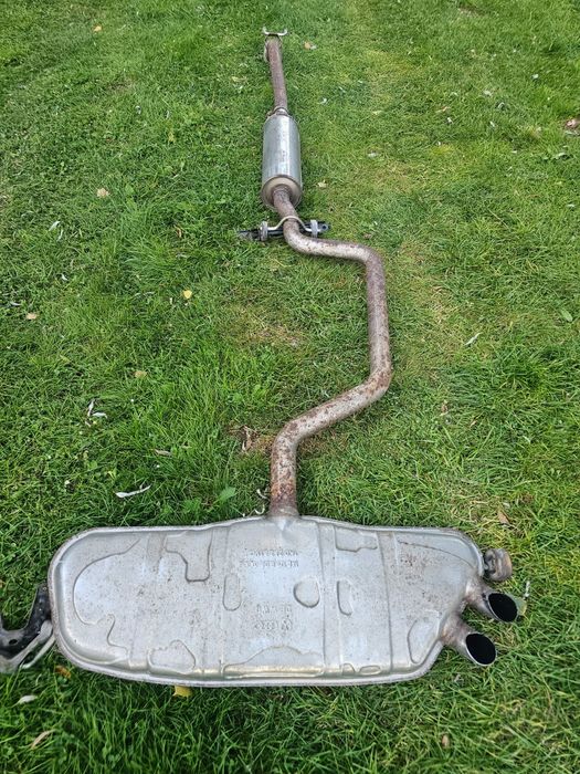 Tłumik wydech środkowy końcowy Audi A3 Volkswagen Golf Touran