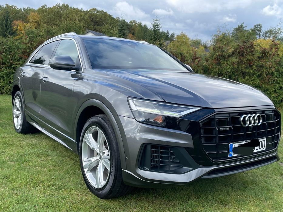 Audi Q8 premium + bezwypadkowe 3.0 tfsi NOWY silnik