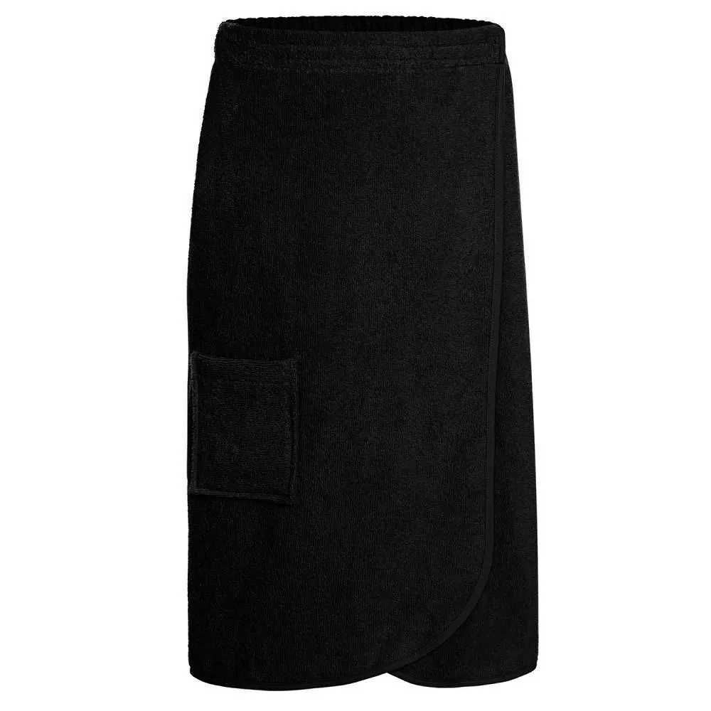 Ręcznik męski Kilt czarny, długi