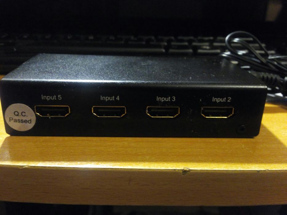 Porzadny switch HDMI full HD 4in1 okazja