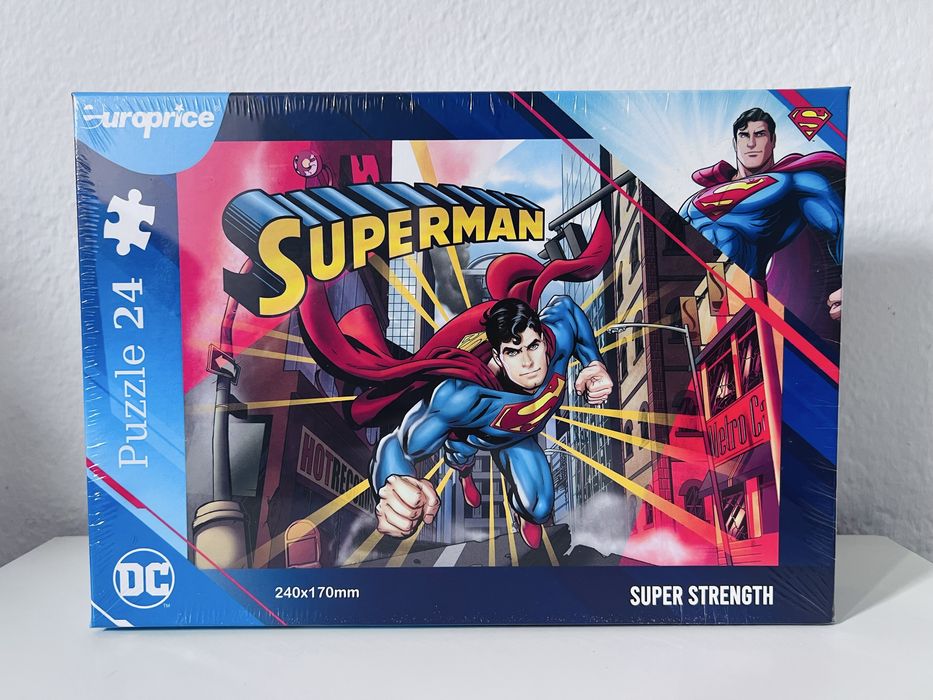 Puzzle Super Homem 24 peças - Novo