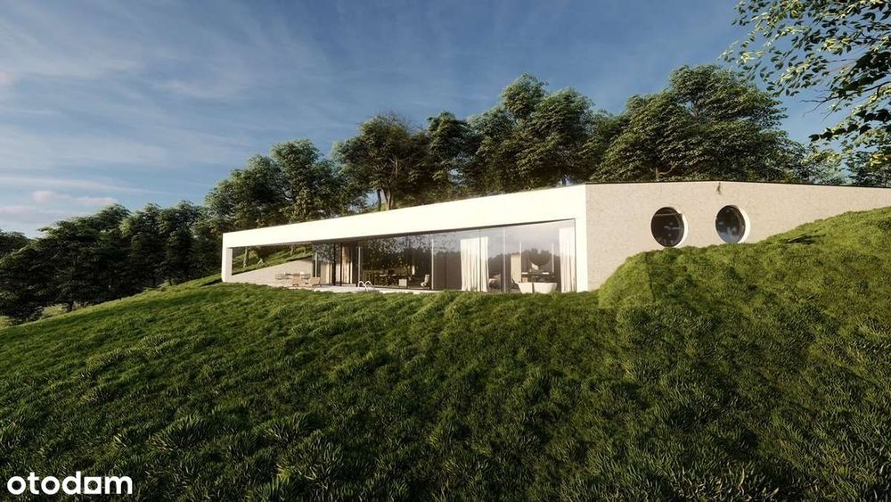 Działka budowlana Jemna (Srebrna Góra)+projekt