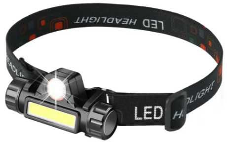 Налобный фонарь от аккумулятора