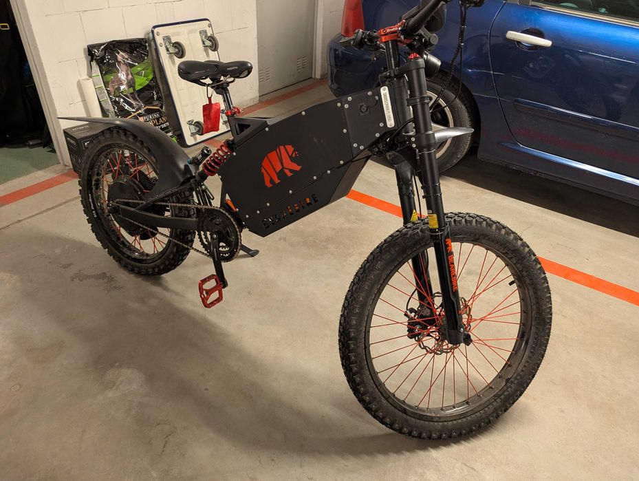 Rower BearEbike Russell - jak nowy TANIEJ o VAT +  bagażnik na hak GRA