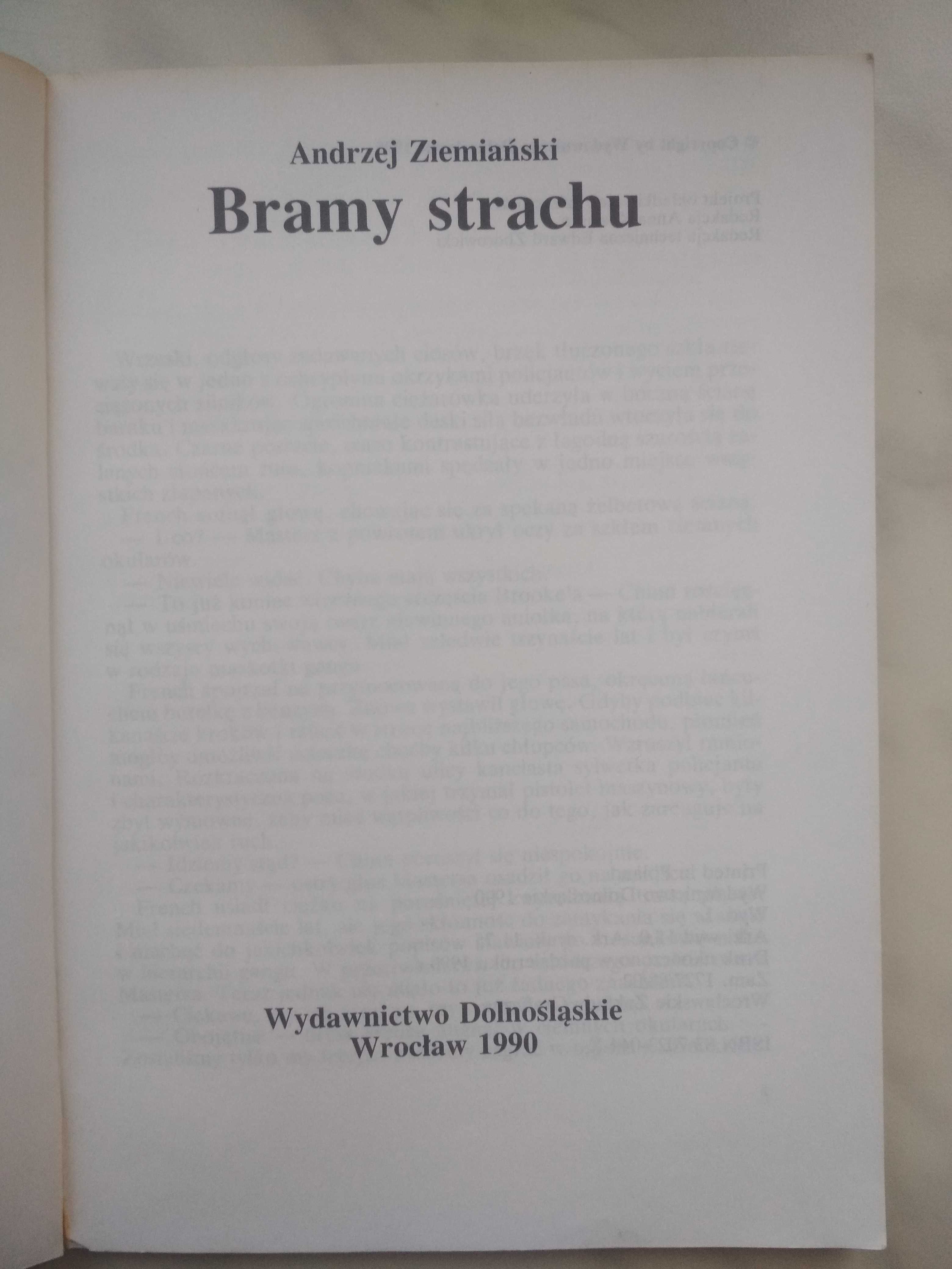 Andrzej Ziemiański - Bramy strachu + PREZENT!!!