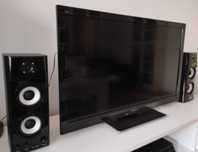 Telewizor LED TV Panasonic TX-L37E30E + głośniki Genius 2.0 SP-HF1800A
