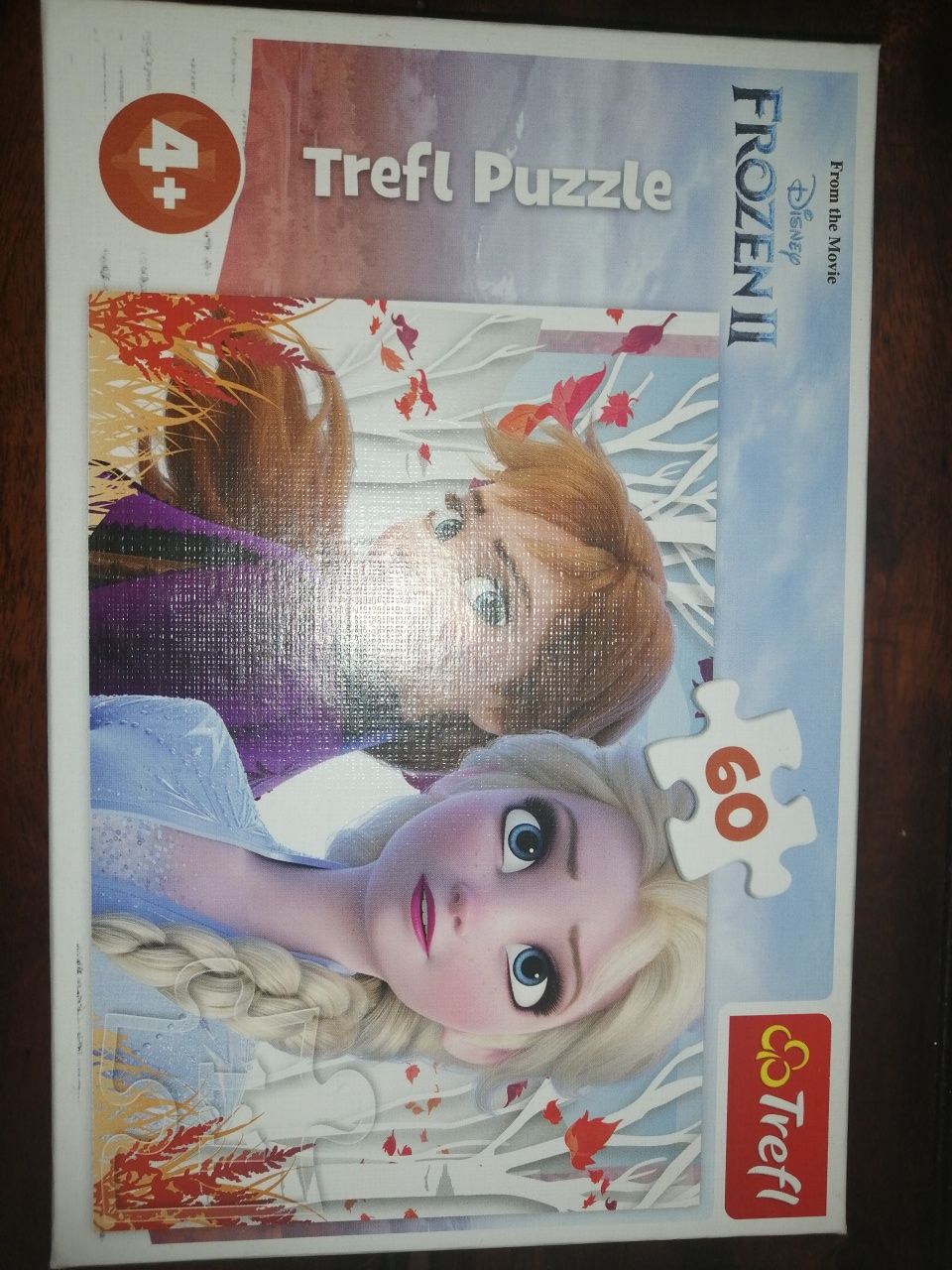 2x puzzle frozen kraina lodu 60 i 160 el.