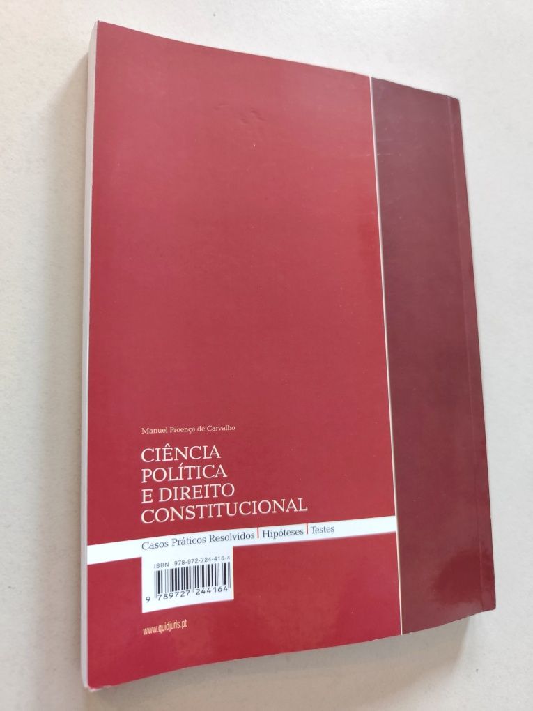 Ciência Política e Direito Constitucional - Casos Práticos Resolvidos