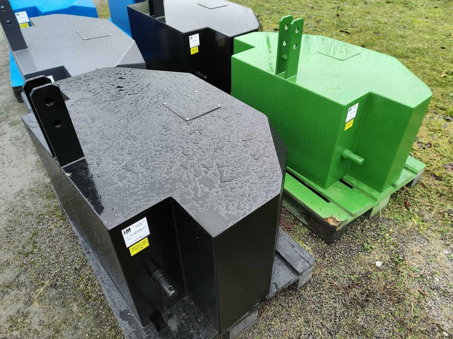 GOTOWY Metalowy Balast Obciążnik TUZ 600kg 800kg 1000kg 1200 CAŁY KRAJ