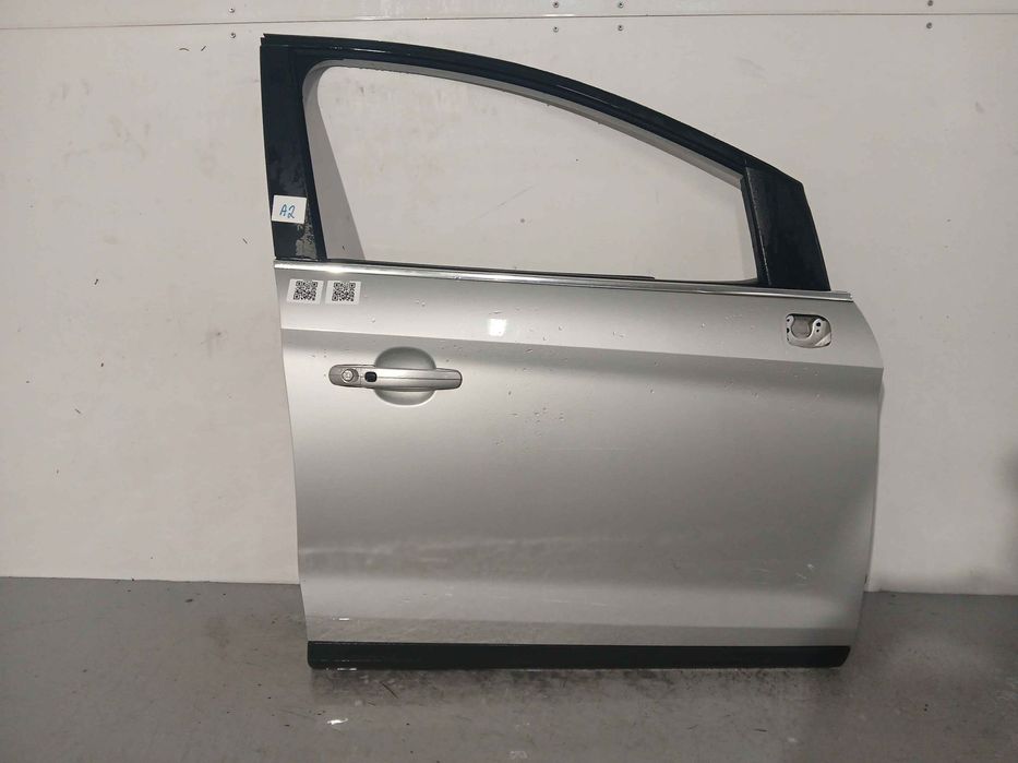 ^ DRZWI PRZÓD PRZEDNIE PRAWE FORD KUGA MK.1 I 1 08 SREBRNE
