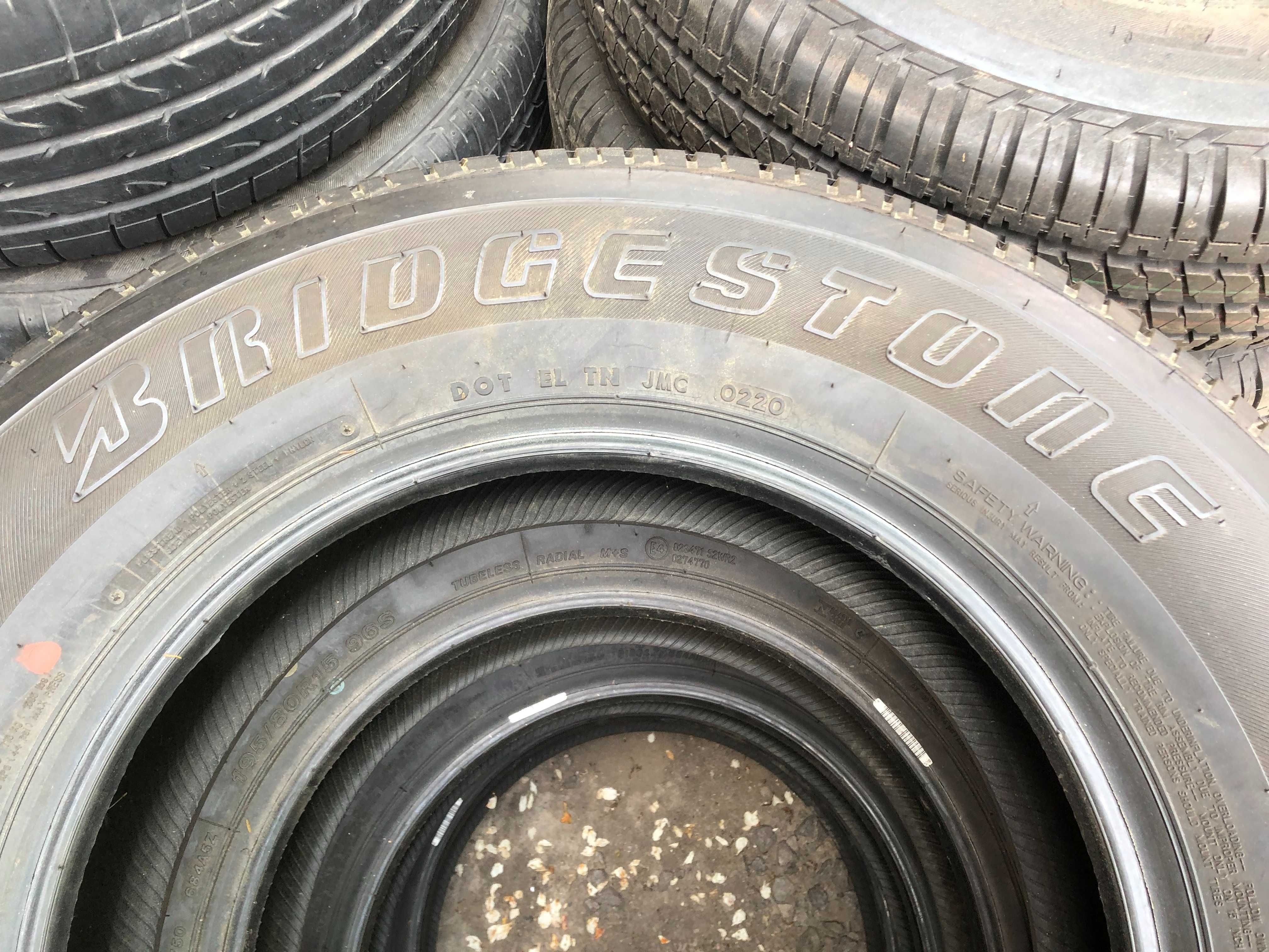 Нові шини BRIDGESTONE 195/80 R15 Dueler H/T, всесезонна гума