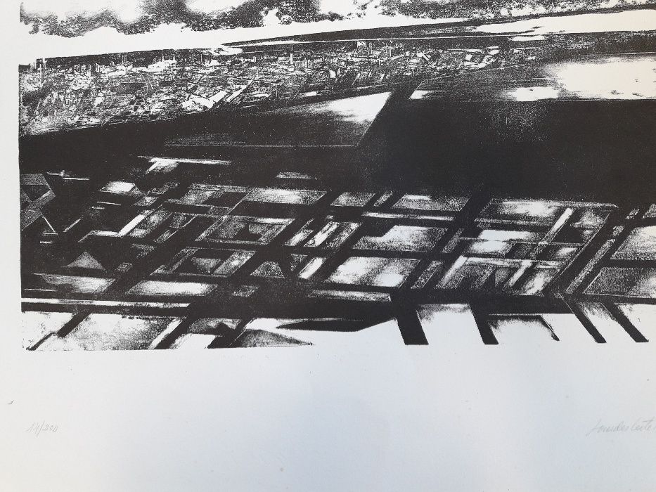 Litografia de Lourdes Leite