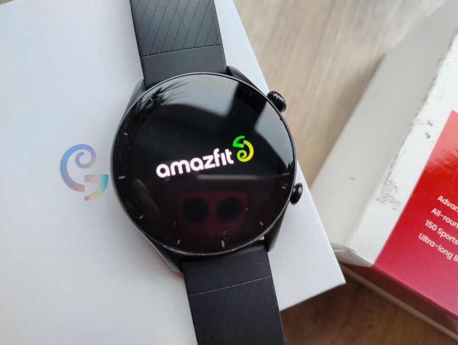 Smartwatch Amazfit GTR 3 Czarny – Używany, Dobry Stan