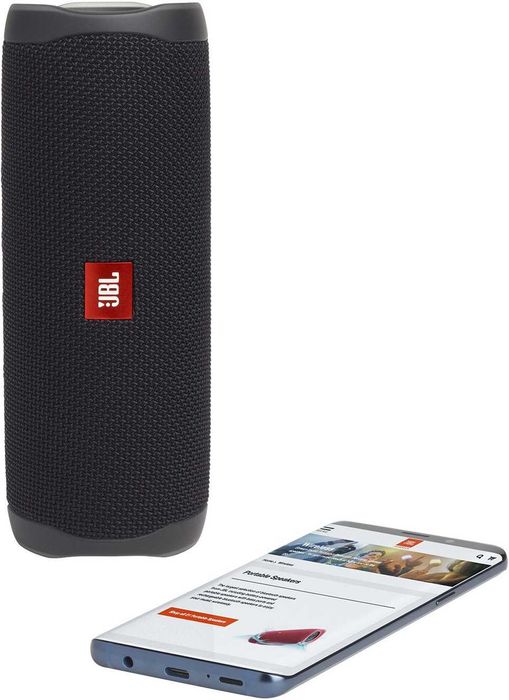 Портативна колонка JBL Flip 5 Black (JBLFLIP5BLK)