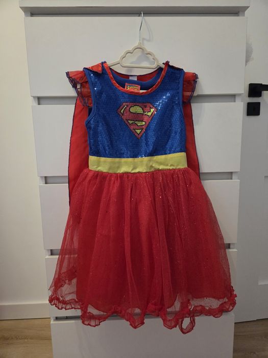 Strój karnawał, sukienka super dziewczyny