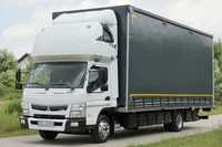 Mitsubishi FUSO=9C18=FIRANKA+WINDA=7.20M=18EP  oRyGiNaŁ / CANTER / AUTOMAT / Euro 6 / 18 EuroPalet / SALON POLSKA