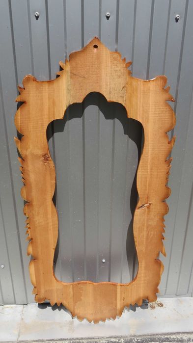 Рама з дерева, для дзеркала, ручної роботи. Нова.