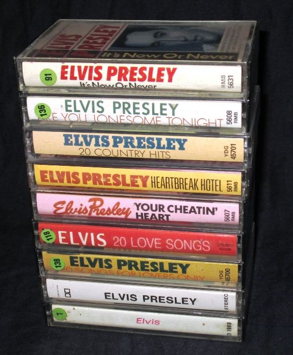 Cassetes Audio anos 80 Elvis Presley k7