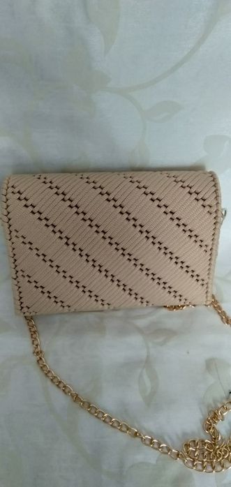 Torebka kopertówka ze sznurka hand made