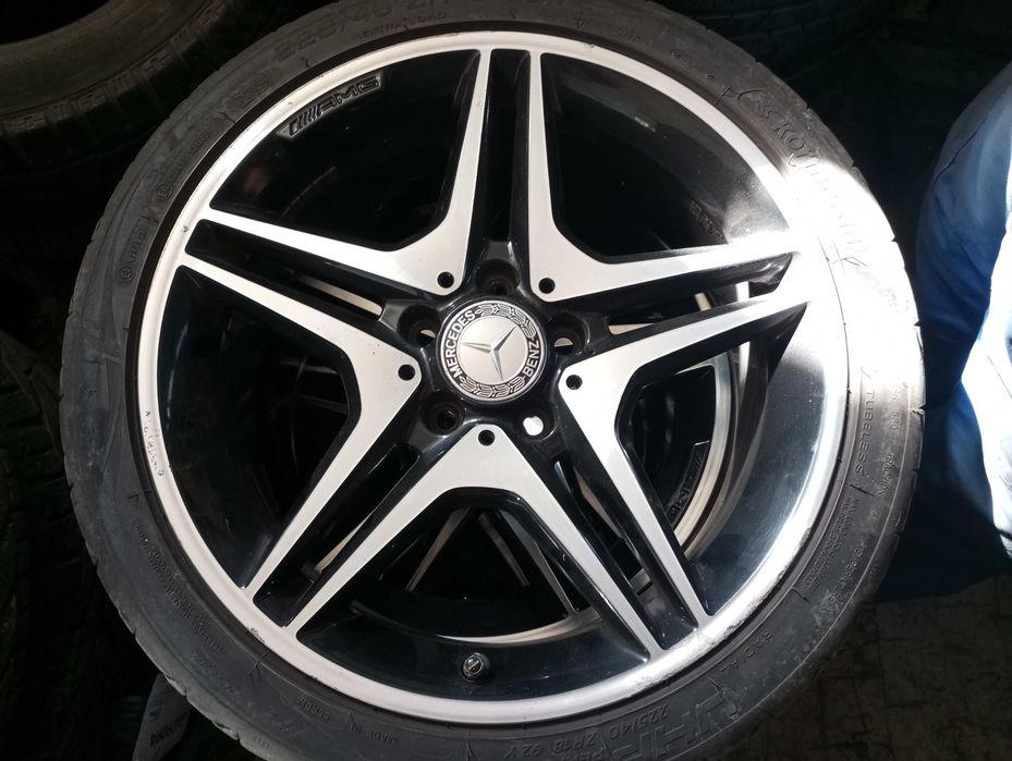 Koła mercedes w176 a-klasa CLA GLA pakiet AMG. 18cali. Opony lato.