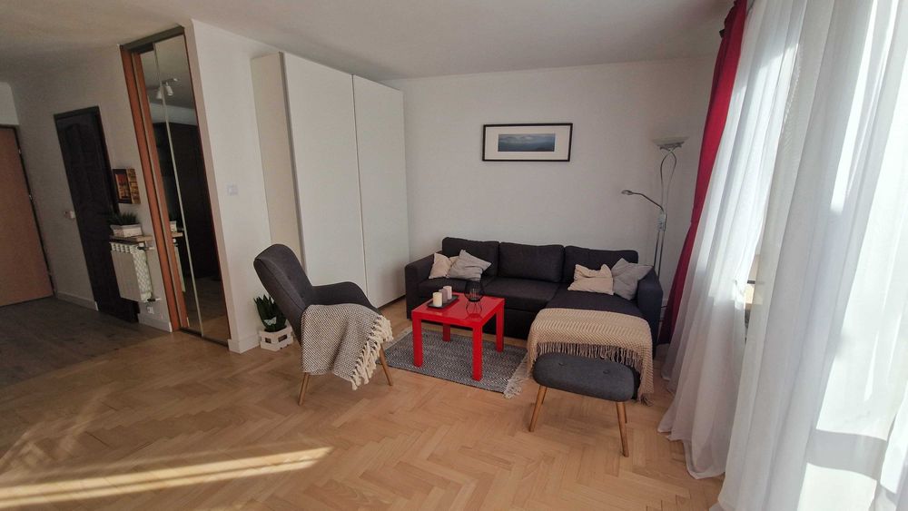 Kawalerka 33m2 z ogródkiem i klimatyzacją, Dębniki