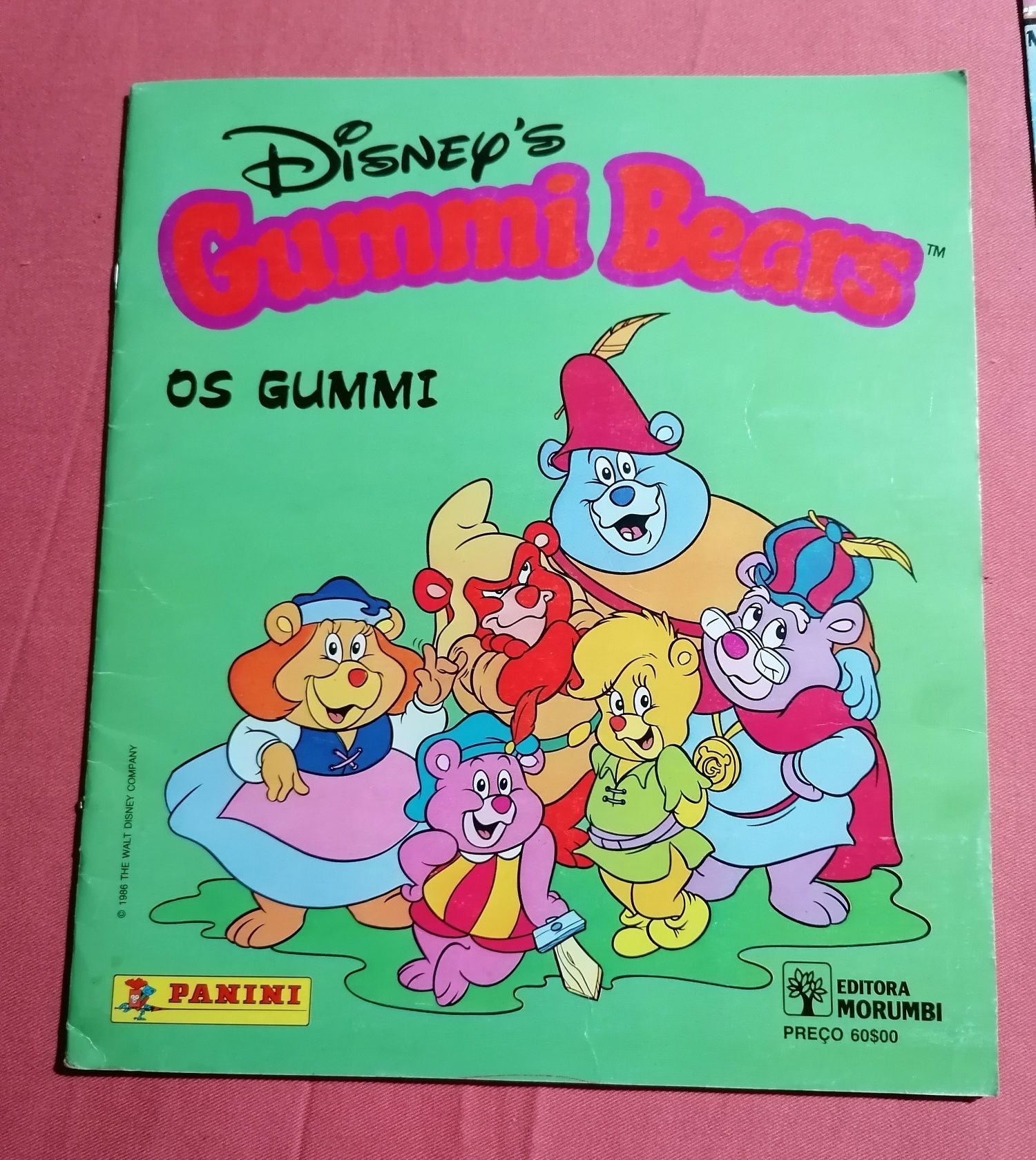 Caderneta "Gummi Bears"