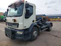 Hakowiec DAF LF 55.220, 2008r +hak+ Solarka Dobrowolski + asenizacja
