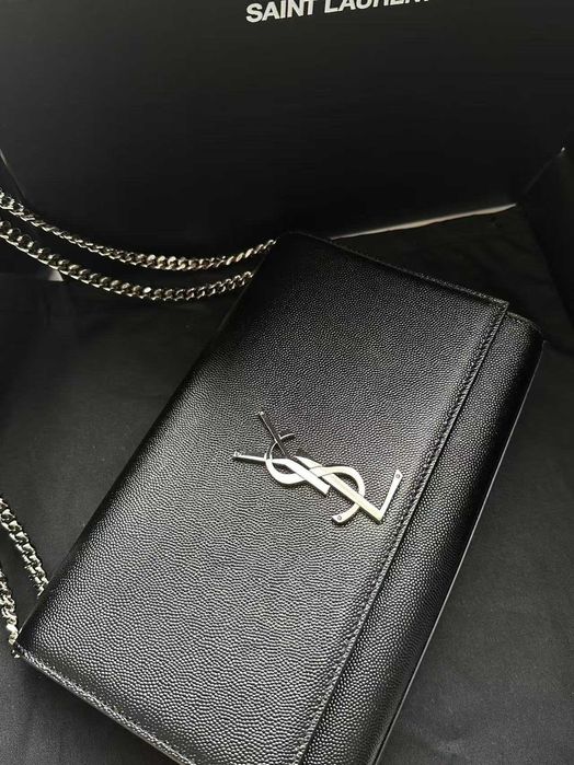 SAINT LAURENT YSL Kate – Bolsa de Ombro Clássica
