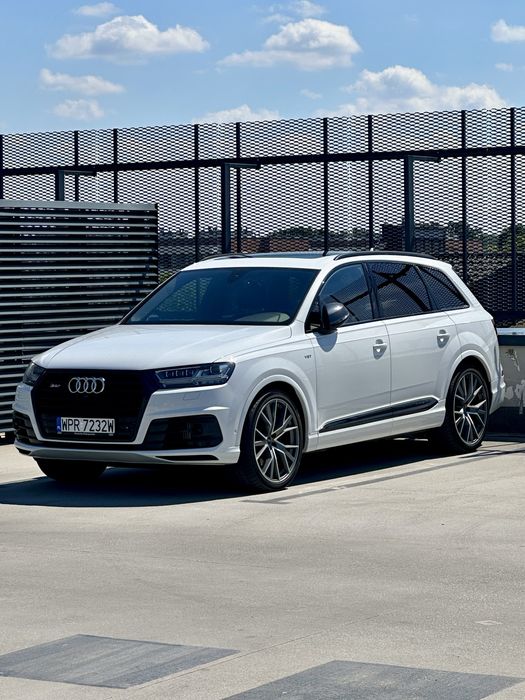 Audi SQ7 4.0 TDI Quattro • 485 KM • Stan perfekcyjny • Serwis ASO