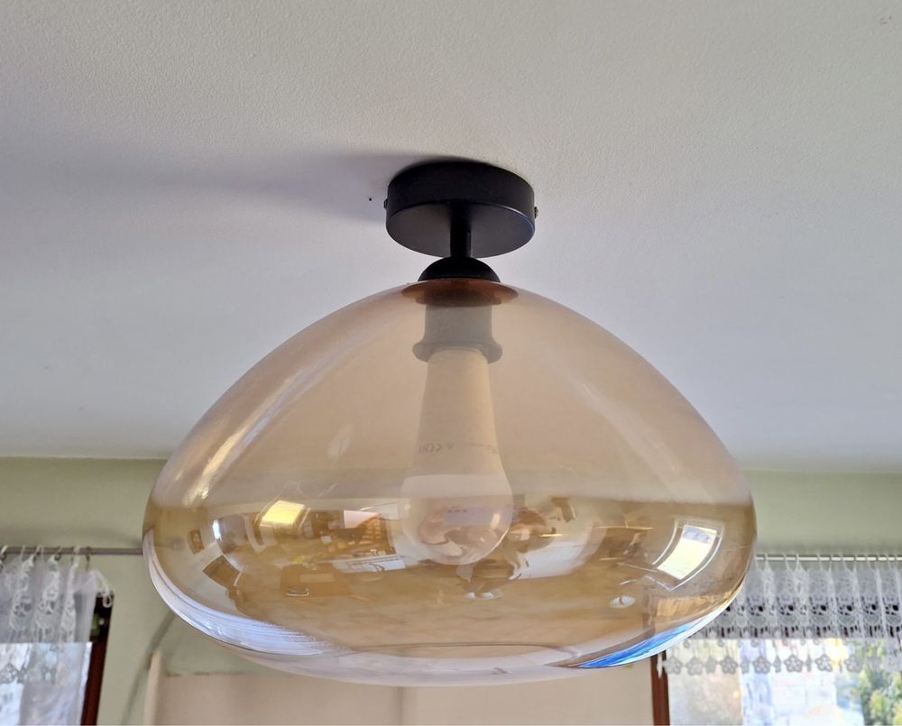 lampa wisząca szklana nowoczesna sufitowa