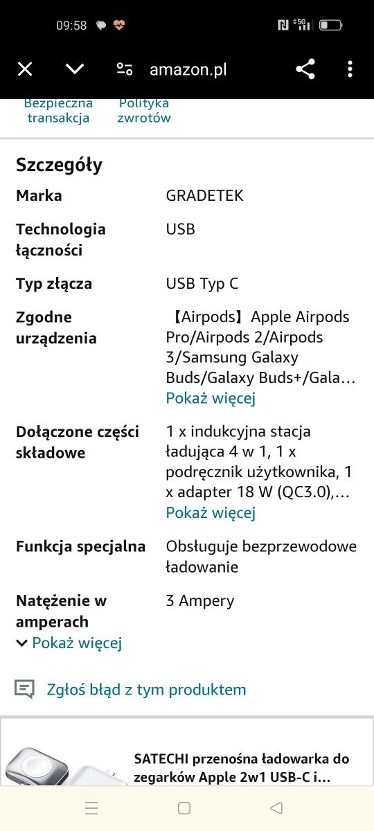 Bezprzewodowa stacja ładująca