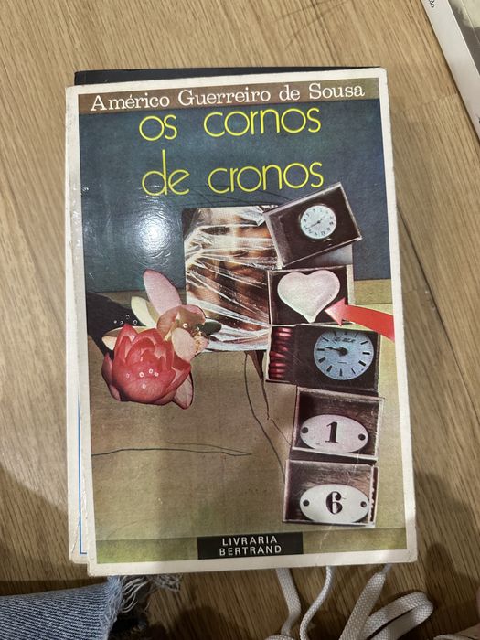 livro de AMÉRICO GUERREIRO SOUSA - OS CORNOS DE CRONOS
