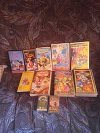 Kasety VHS z bajkami